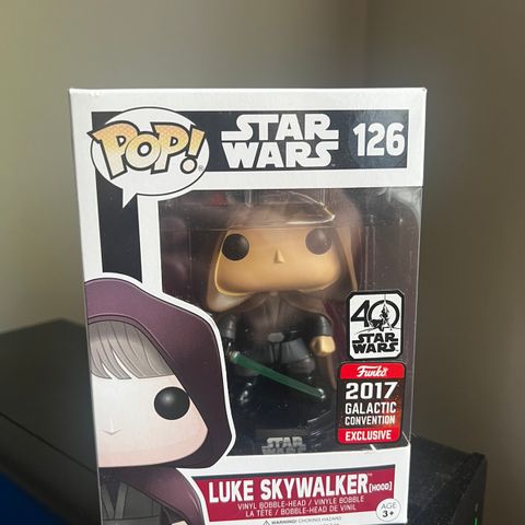 funko pop, Luke Skywalker 2017 Galactic con exclusive