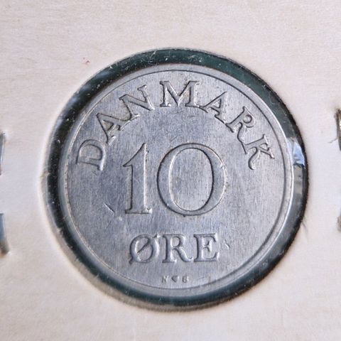 Danmark 10 øre 1953