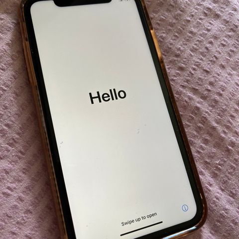 iPhone xr Rød