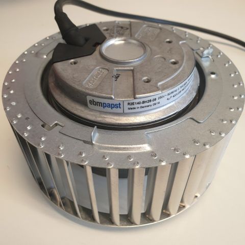 ebmpapst Viftemotor for ventilasjon / Fan motor