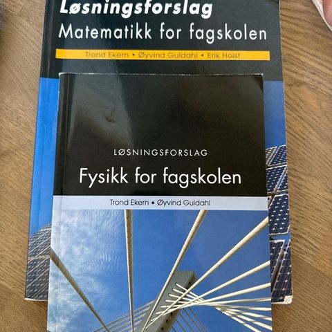 Løsningsforslag matematikk for fagskole