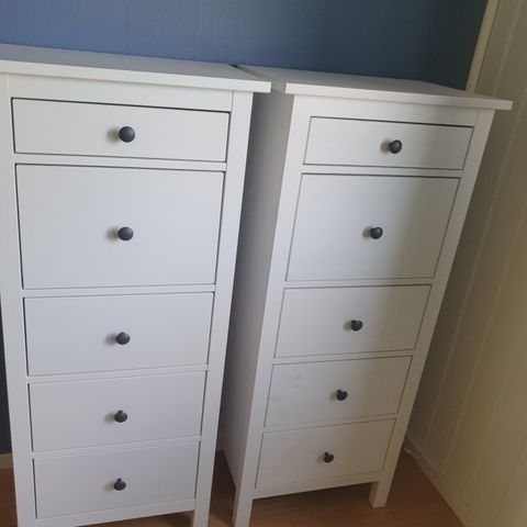 2 stk Hemnes kommoder