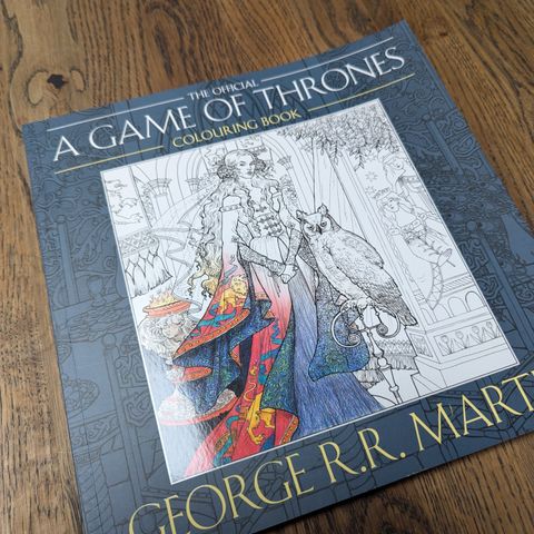 Game of Thrones colouring book