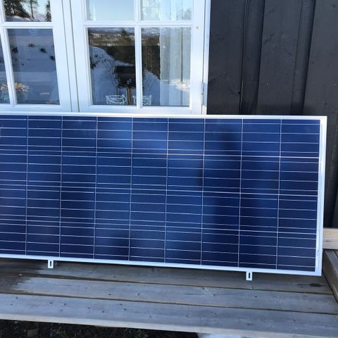 Solcellepanel 155w