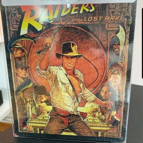 Indiana Jones Raiders of the Lost Ark 4k + bluray Limited Edition Zavvi