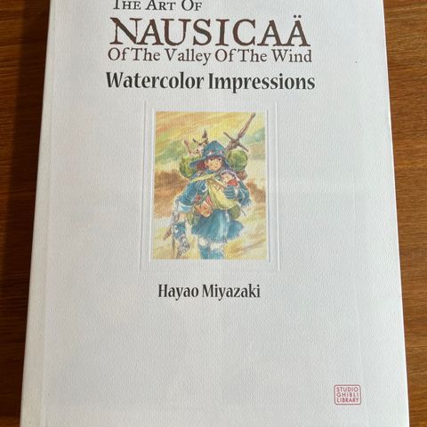 Nausicaa of the Valley of the Wind: Watercolor Impressions Art Book