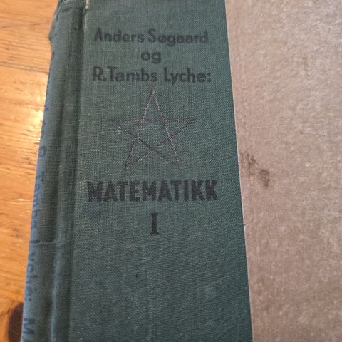 Matematikk 1 (1920-1930)