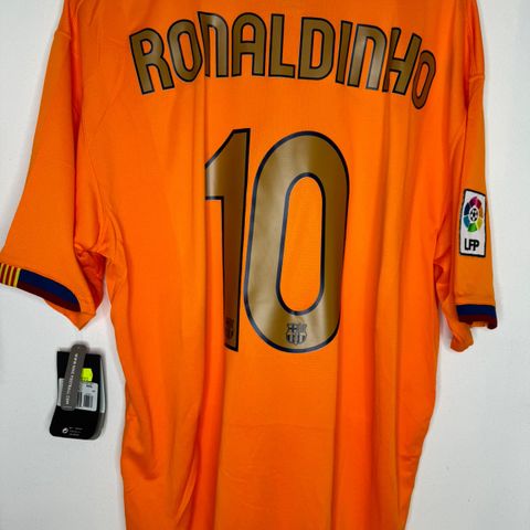 Barcelona 2006-07 Ronaldinho bnwt fotballdrakt 🔥