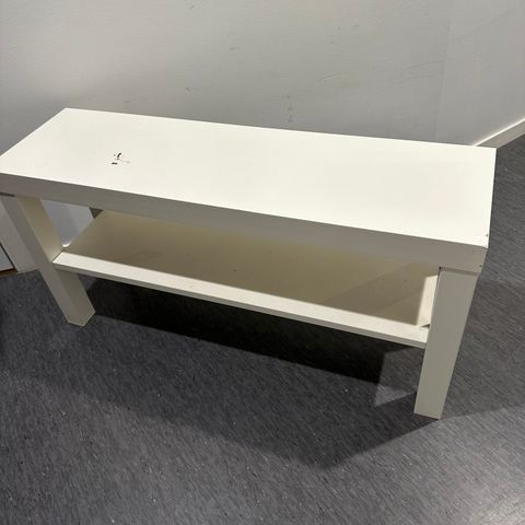 Tv Bord - White - TV Bench Small 90x26x45