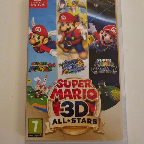 Nintendo Switch Super Mario 3D All Stars | Veiledende pris 1699kr