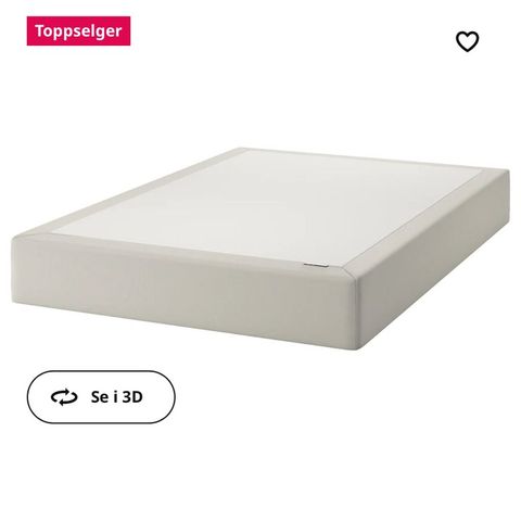 IKEA SNARUM 120 seng