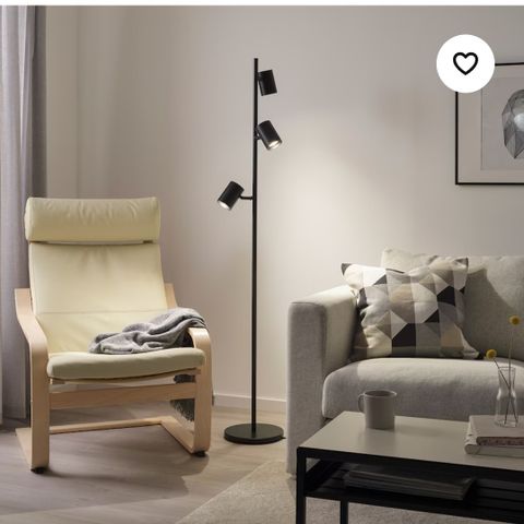 Ikea Nymåne gulvlampe