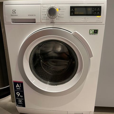 Electrolux  vaskemaskin 9kg