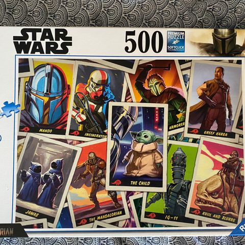 Star wars puslespill 500 brikker