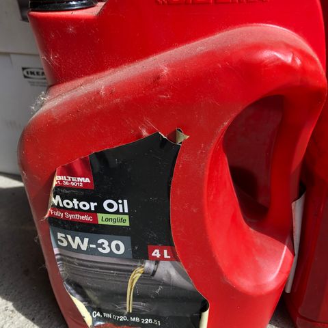 5w-30 Motor Oil Biltema 36-9012