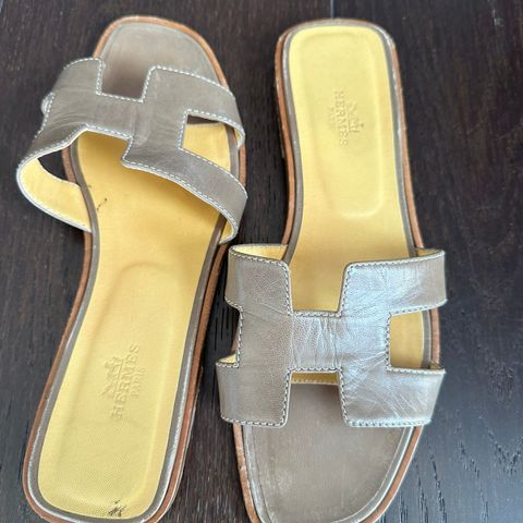 Hermes Oran sandaler i str 37,5