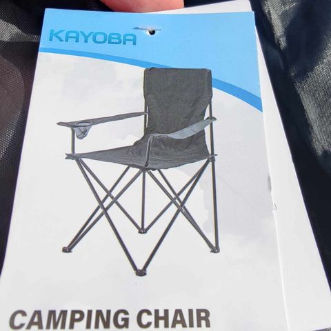 Kayoba Sammenleggbare Camping Stoler - 4stk