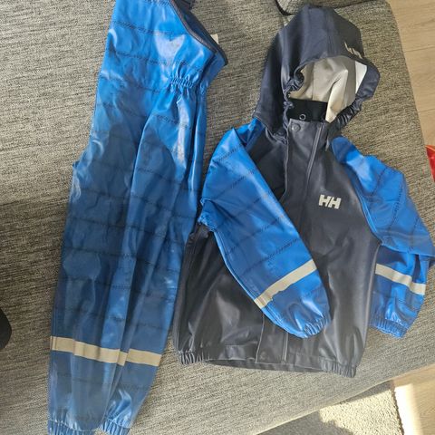 Helly hansen regntøy str 104