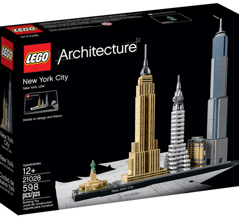 Lego 21028 new york city