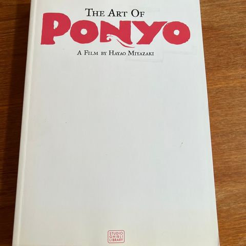 The Art of Ponyo, Studio Ghibli, Hayao Miyazaki, paperback