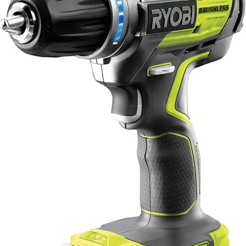 Ryobi - Borskrutrekker / Drill R18DDBL (uten batteri)