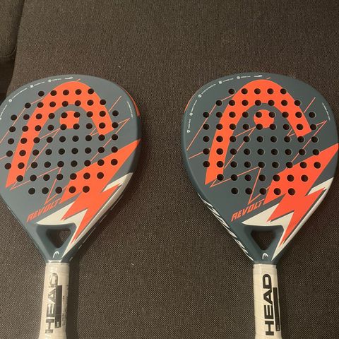 Selger to nye Head Padel Racketer (1000 kr stk)