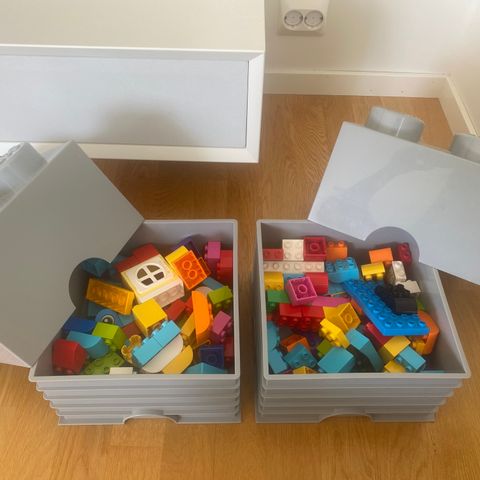 Duplo og LEGO Oppbevaringskasser