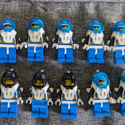 Lego Aquazone figurer 10 stk