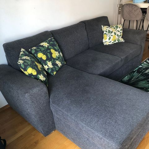 Sovesofa med sjeselong