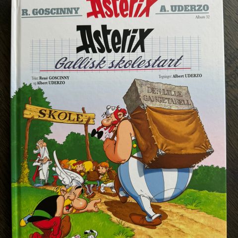 Asterix 32 Gallisk skolestart