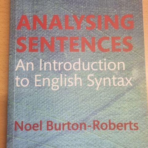 Analysing Sentences