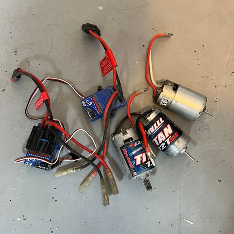 Traxxas motor og esc