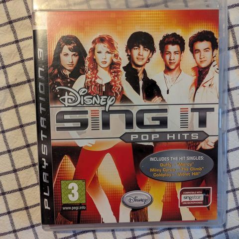 Disney Sing it Pop Hits til Playstation 3 selges