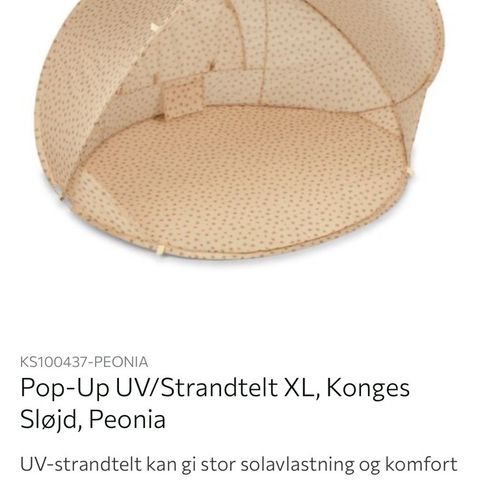 Kongens sløjd UV-Telt XL