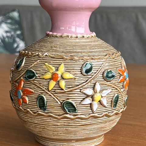 Vintage Art Nouveau italiensk vase
