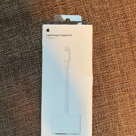 Apple lightning to digital av adapter