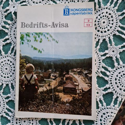 Bedrifts-avisa for Kongsberg Våpenfabrikk No. 2,  1973