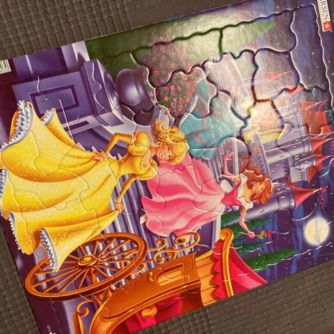 Ravensburger puslespill, prinsesse/Disney