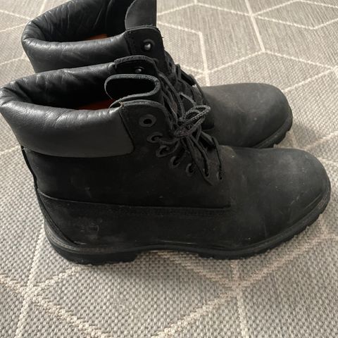 Timberland Leather Black Boots size 45 eu