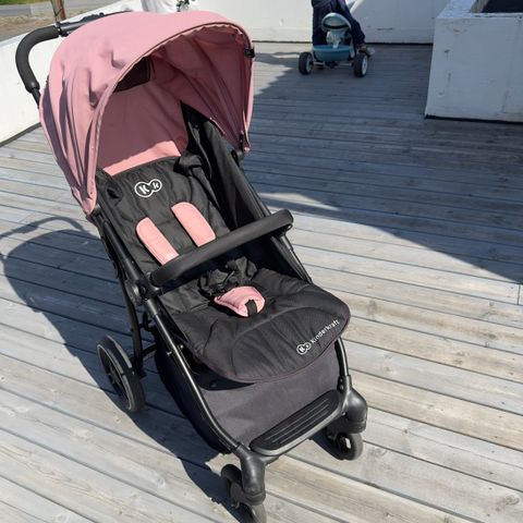 Kinderkraft vogn / trille rosa