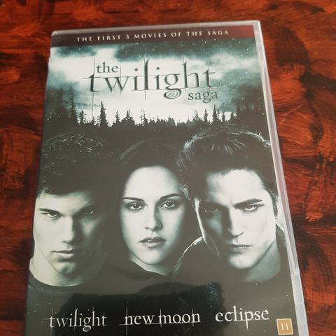 The Twilight Saga. Twilight, New Moon og Eclipse