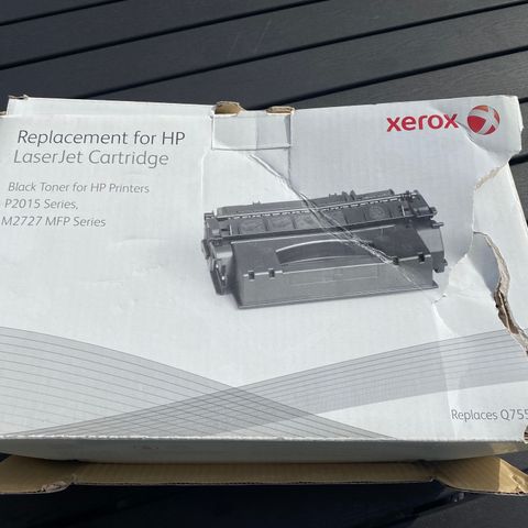 Toner for laserprinter gis bort