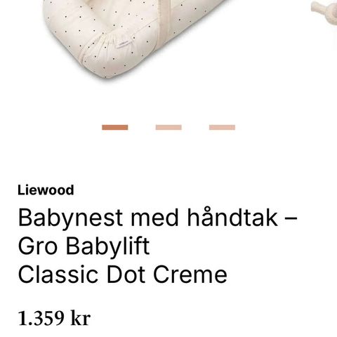 Babynest fra Liewood