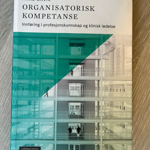 Organisatorisk kompetanse - bok selges