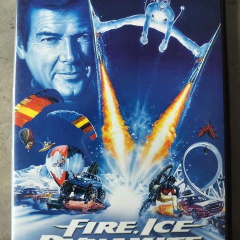 Fire Ice Dynamite - Roger Moore ( DVD) 1990