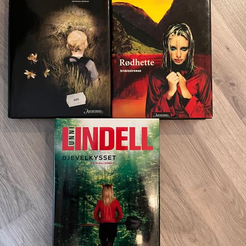 3 bøker fra Unni Lindell