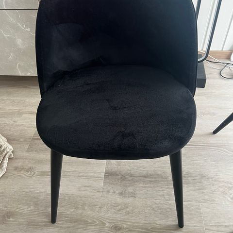 Velur stoler 1000kr samlet