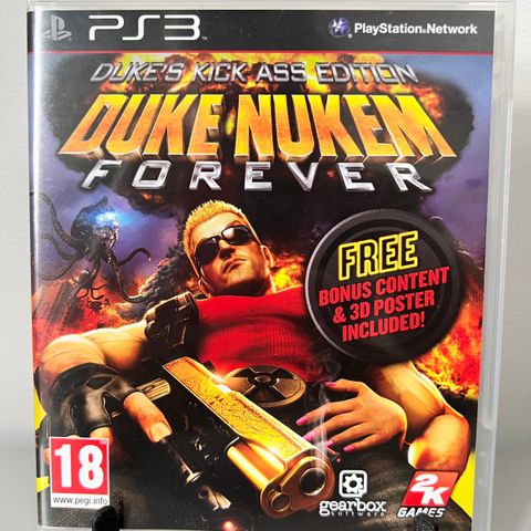 PlayStation 3 spill: Duke Nukem Forever [Duke’s Kick Ass Edition]