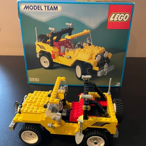 Nostalgisk Offroader fra 80 tallet - LEGO MODELTEAM  5510