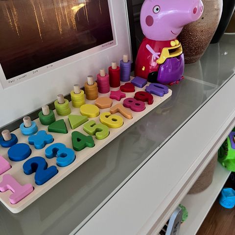 Lær å telle med Peppa Gris